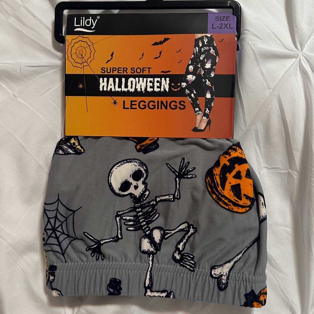 Lildy Halloween Skeleton Leggings